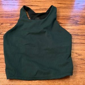 Athleta girl tank top with built in bra